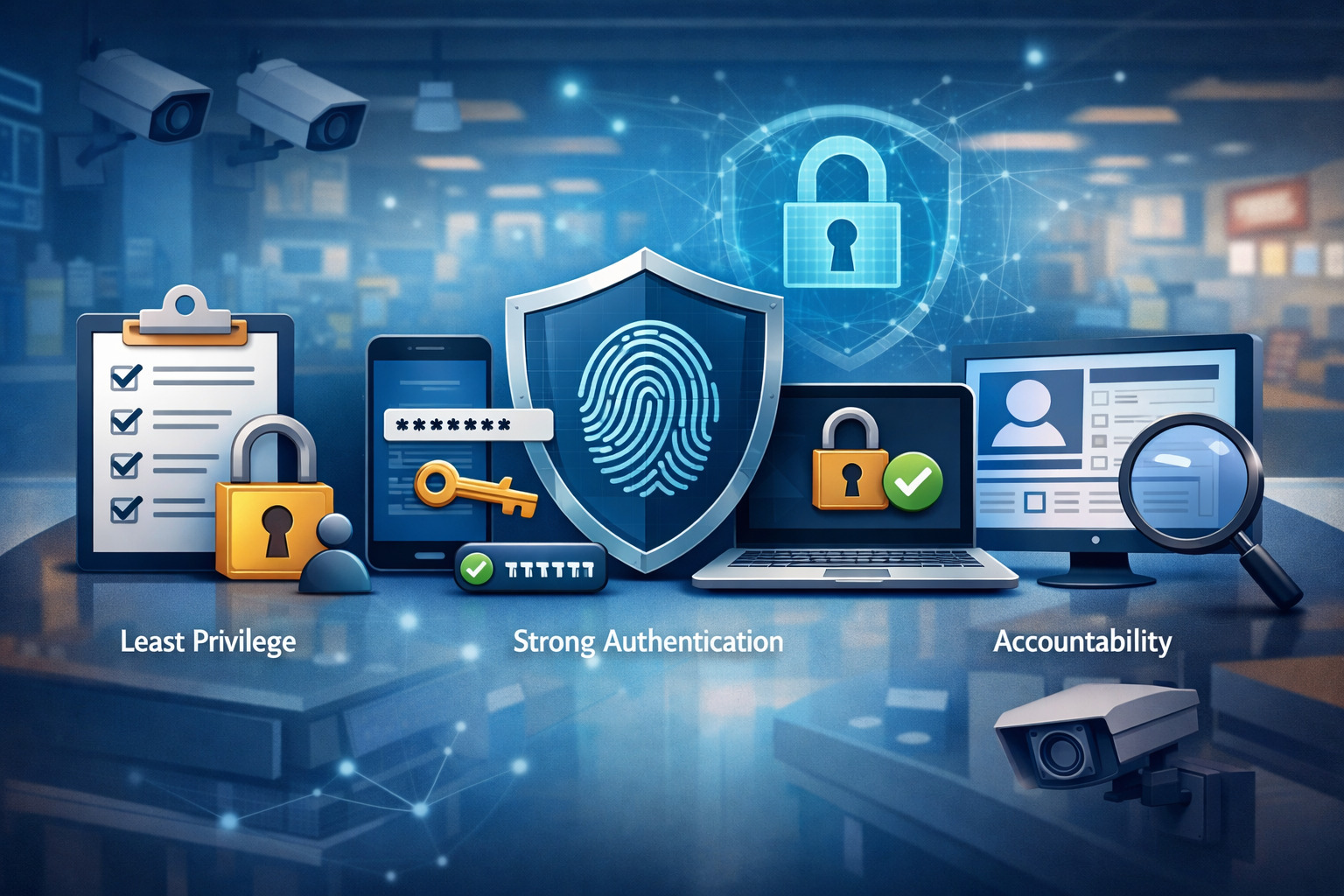 Access Controls in POS Security Architecture: Least Privilege, Strong Authentication, and Accountability