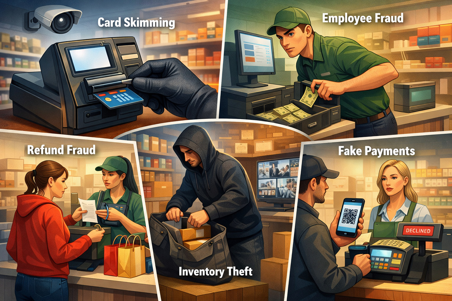 Common POS Fraud Schemes You Must Design Controls Around